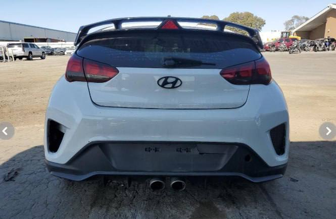  HYUNDAI VELOSTER TURBO 2019